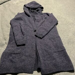 Uniqlo Blue Cardigan